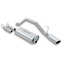 Silencieux avec tube de sortie BORLA 4.0l / 4.7l acier inox Jeep Grand Cherokee WJ 99-04 14836