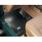 Tapis de sol avant caoutchouté noir Jeep Wrangler YJ 87-95 Tapis de sol avant caoutchouté noir Jeep Wrangler YJ 87-95