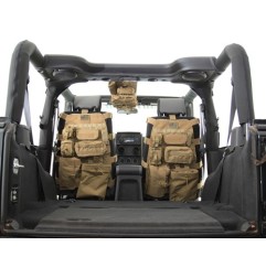 Housse siège av. 7 poches beige Jeep Wrangler YJ 87-95