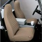 Housse siège marron avant Bestop Jeep Wrangler YJ 92-94