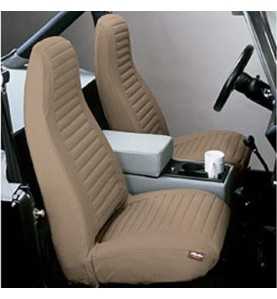 Housse siège marron avant Bestop Jeep Wrangler YJ 92-94 29224-37