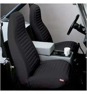 Housses de siège avant noir Bestop Jeep CJ Wrangler YJ 76-91 29227-15