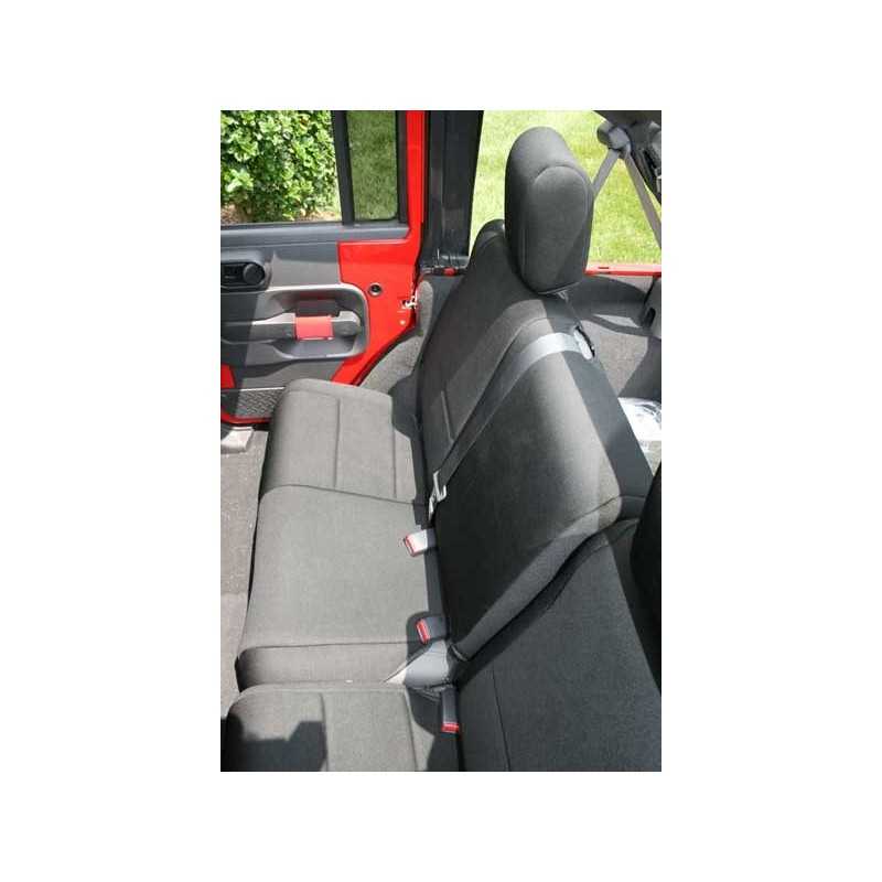 Housse Siège Néoprène AR Jeep Wrangler JK 4P 07-18