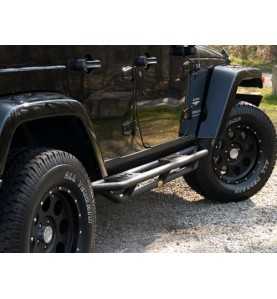 Marche pied de protection de flanc noir 4 portes Jeep Wrangler JK 1534.39