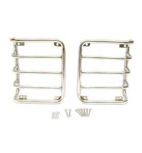 Protection de feux arrière en acier inox pour Jeep Wrangler JK de 2007 à 2018 1556.27