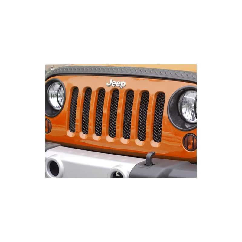 Protège radiateur noir Jeep Wrangler JK
