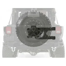 Support de roue de secours renforcé, roues de 37" Jeep Wrangler JK SB2843