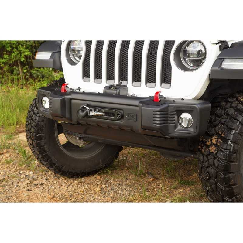 Spartacus Pare choc avant Jeep Wrangler JL / 4xe & Jeep Gladiator JT