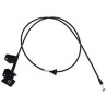 cable ouverture de capot 1987-96