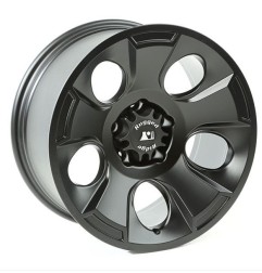 Jante Drakon 9 x 18 noir satin Wrangler JK / JL