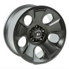 Jante Drakon 9 x 18 noir satin Wrangler JK / JL
