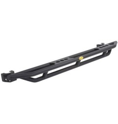 Marche pied de protection de flanc noir Smittybilt 4 portes Jeep Wrangler JK 2007 à 2018 SB76634 / 1534.39