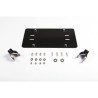 support plaque immat. sur guide cable de treuil