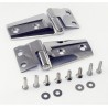 kit charniere de capot INOX JK