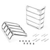 Grille de protection de feu arrière INOX Jeep Wrangler JK