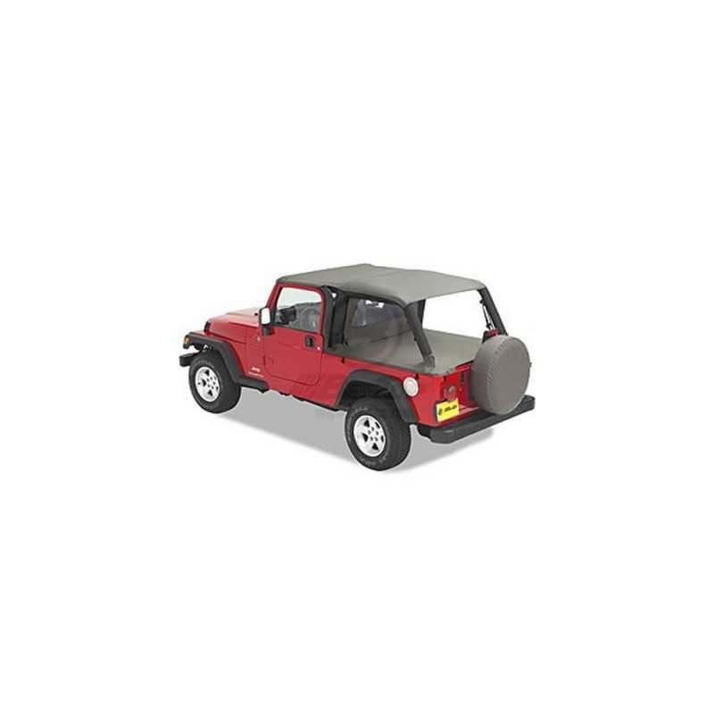 Bâche Bikini Header Safari Jeep Wrangler TJ 4P 04-06 Bâche Bikini Header Safari Jeep Wrangler TJ 4P 04-06