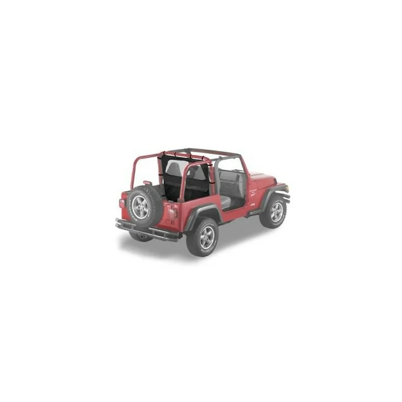 Rideau arrière WINDJAMMER bestop Jeep Wrangler TJ 03-06 80032-35