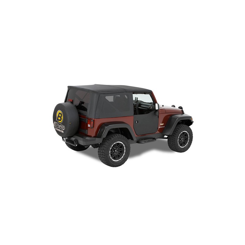 Demi Porte Avant Bestop Jeep Wrangler JK 53040-35