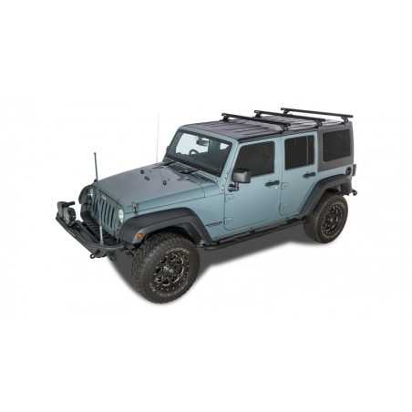Barres De Toit Thule SquareBar Acier Pour Jeep Wrangler JK (2007-2018)