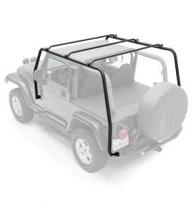 Galerie de toit Overhead Smittybilt pour Jeep Wrangler TJ de 1996 à 2006. SB76713