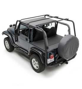 Galerie de toit Overhead Smittybilt pour Jeep Wrangler TJ de 1996 à 2006. SB76713