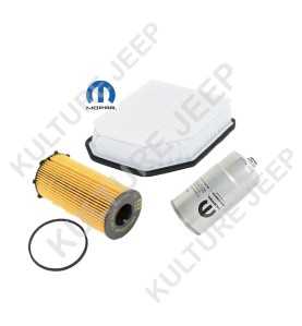 Kit / Pack Filtres Vidange MOPAR Jeep Wrangler JK 2,8 CRD. 28718.02 52126244AB / 68032204ABM / 68258448AA