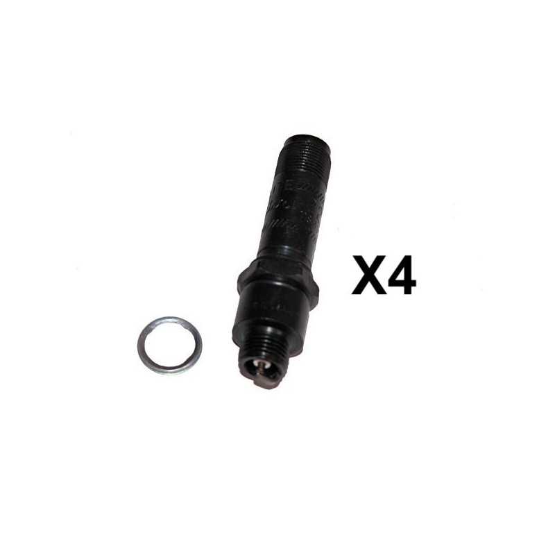 Bougies allumage blindées 24v Jeep Willys MB & Hotchkiss M20. HO81367