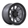 Jante BR001 Black Rhino 8.5x17 Jeep JL