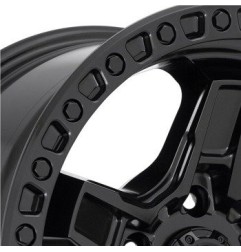 Jante FD6971 Noir Mat Fuel Jeep JL