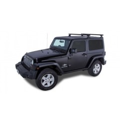 Galerie Barres De Toit Rhino-Rack HD Jeep Wrangler JK 2P JA6384