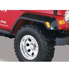 Kit extensions ailes 12cm Bushwacker Jeep Wrangler TJ
