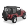 Capotage Supertop Black Denim Jeep CJ5 76-83