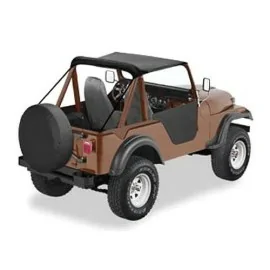 Bâche Bikini ''Traditional'' Bestop Jeep CJ5 de 1955 à 1975. 52505-01