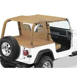 Bikini Version ''Safari'' Bestop Marron Jeep Wrangler YJ 92-95