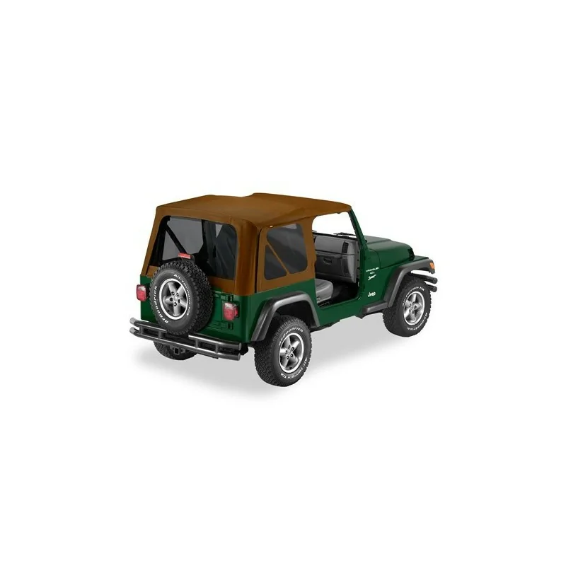 Capotage Supertop NX Marron bestop Jeep Wrangler TJ 04-06