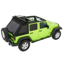 Bâche Capotage bestop Trektop NX Glide Jeep Wrangler JK 07-18 4 portes. 54923-35