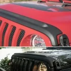 Déflecteur de capot Bushwacker Jeep Wrangler JL / Jeep Wrangler hybride 4xe & Jeep Gladiator. 14093