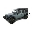 Kit galerie de toit plateforme Pioneer Rhino-rack Jeep Wrangler JK JA7697