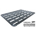 Kit galerie de toit plateforme Pioneer Rhino-rack Jeep Wrangler JK JA7697