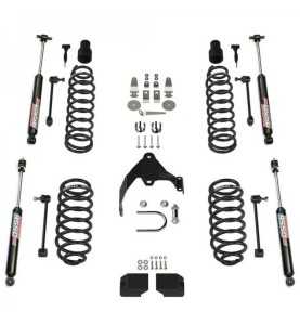 Kit suspension TeraFlex 3" amortisseurs bitubes Jeep JK TX1251202