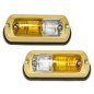 Kit feux clignotant droit + gauche Jeep CJ Wrangler YJ 72-95