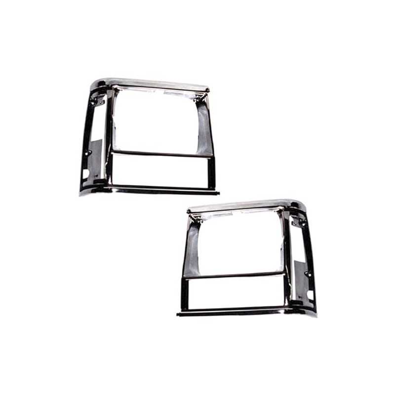 Kit enjoliveur de phare droit + gauche Jeep Cherokee XJ 91-95