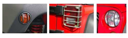 Grille Protection Jeep Wrangler JK